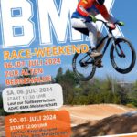 Veranstaltungsplakat Juni 2024 BMX Rennen